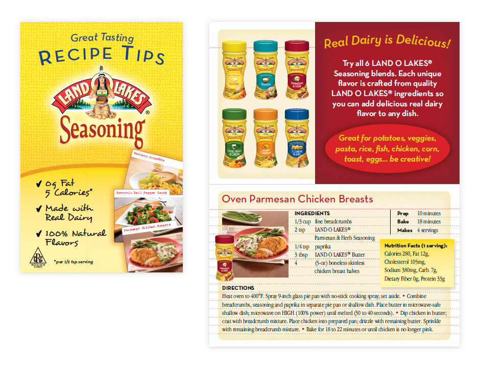 Land O Lakes Recipe Book